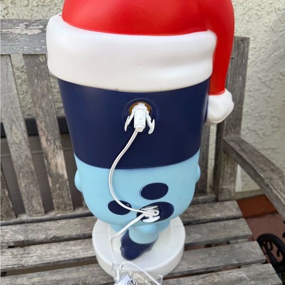 Bluey Christmas blow mold new